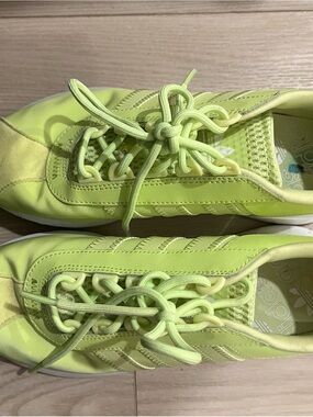 adidas Neon Lime Lace-Up Trainers